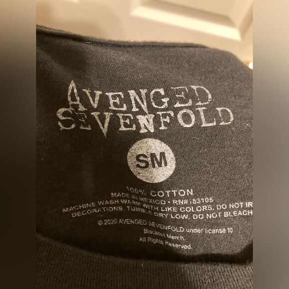 Avenged Sevenfold 2016 Tour Shirt Why Aren't We in the Studio - Picture 3 of 3